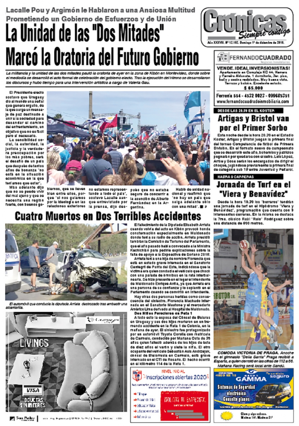 Diario Crónicas de Mercedes, Soriano, Uruguay